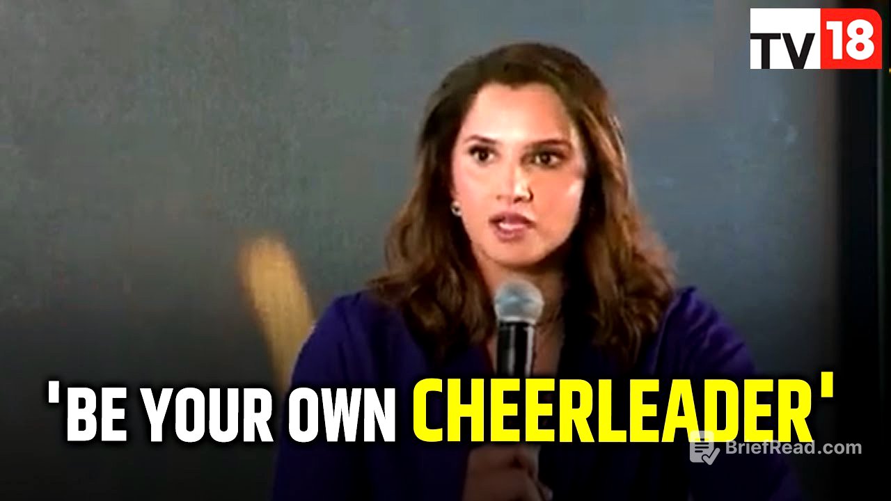 Be Your Own Cheerleader: Sania Mirza's Message To Young Girls | EXCLUSIVE | CNBC-TV18