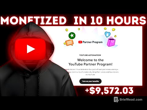 LEAKED 10 HOUR COURSE | HOW TO GET Monetized in 10 HOURS WITH AI