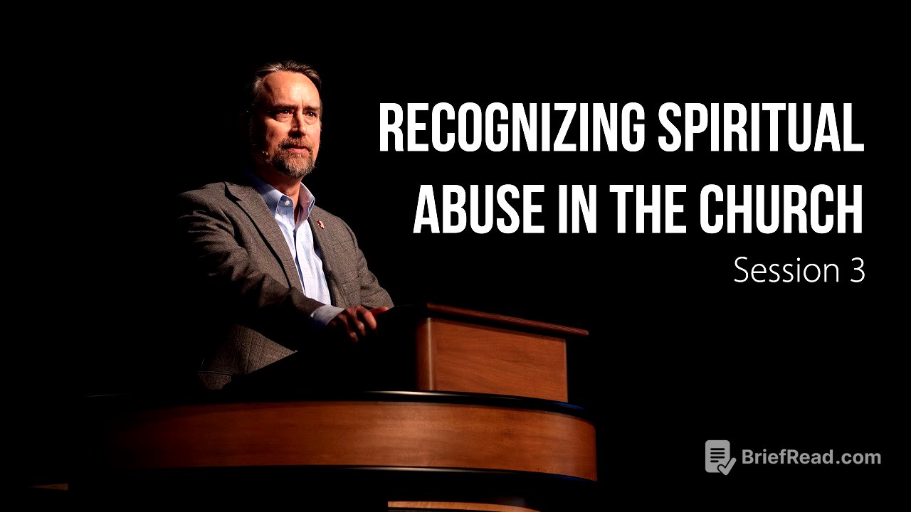 Dr. Michael Kruger — Recognizing and Resisting Spiritual Abuse in the Church (Session 3)