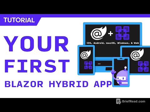 Blazor Hybrid (+.NET MAUI) Tutorial for Beginners - Build mobile, desktop, & web apps with C#