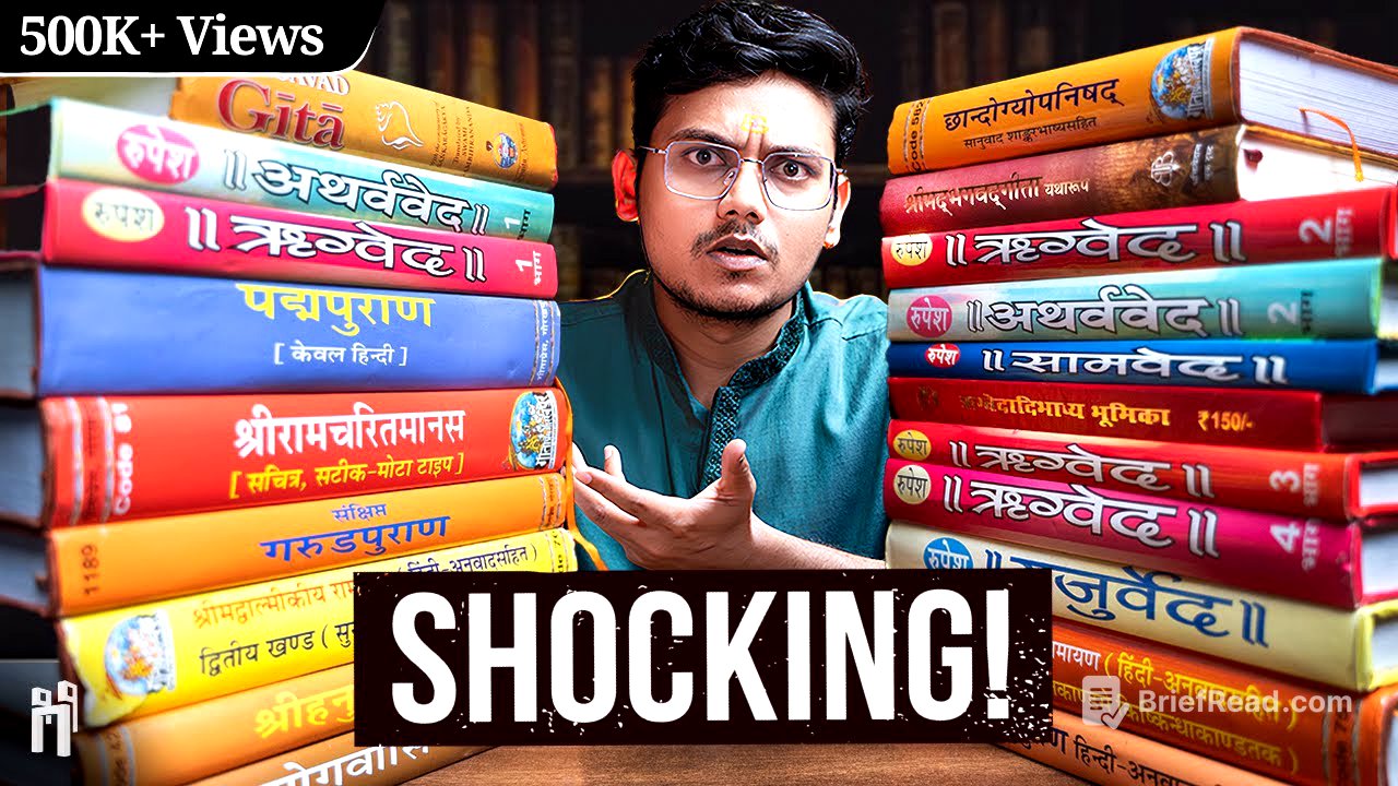 I read 100 HINDU Books. 🕉 Here’s WHAT I Learned!