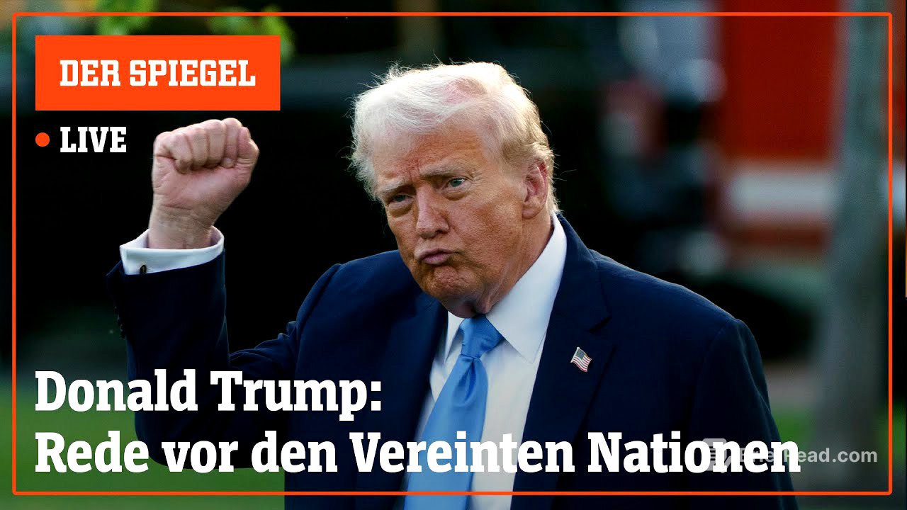 Livestream: Donald Trump spricht vor UN-Generalversammlung | DER SPIEGEL