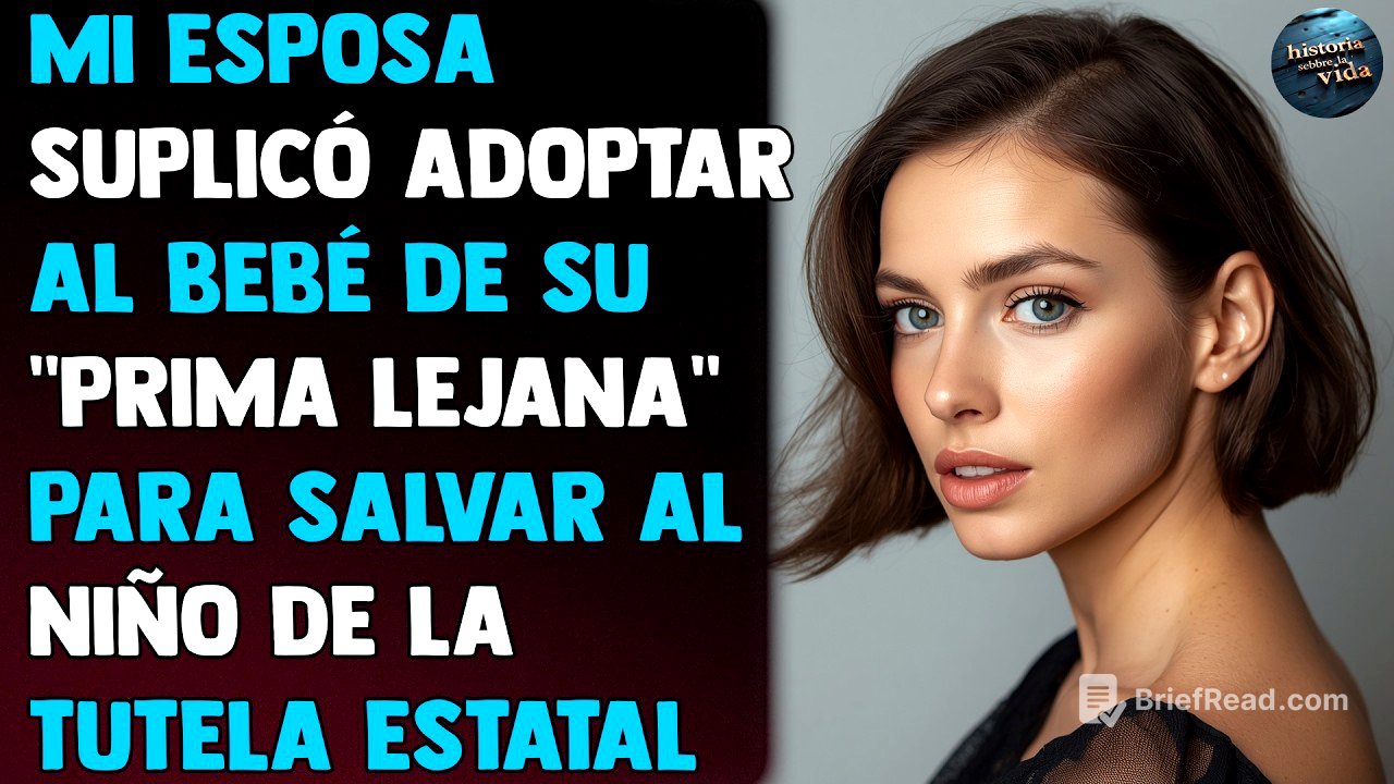 Mi esposa suplicó adoptar al bebé de su "prima lejana" para salvar al niño de la tutela estatal