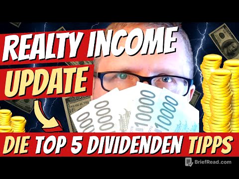 💸 5.000 EURO DIVIDENDE KNACK 💸 Realty Income Update, Wasser - Dividende und 68 Prozent Kursgewinn 🚀