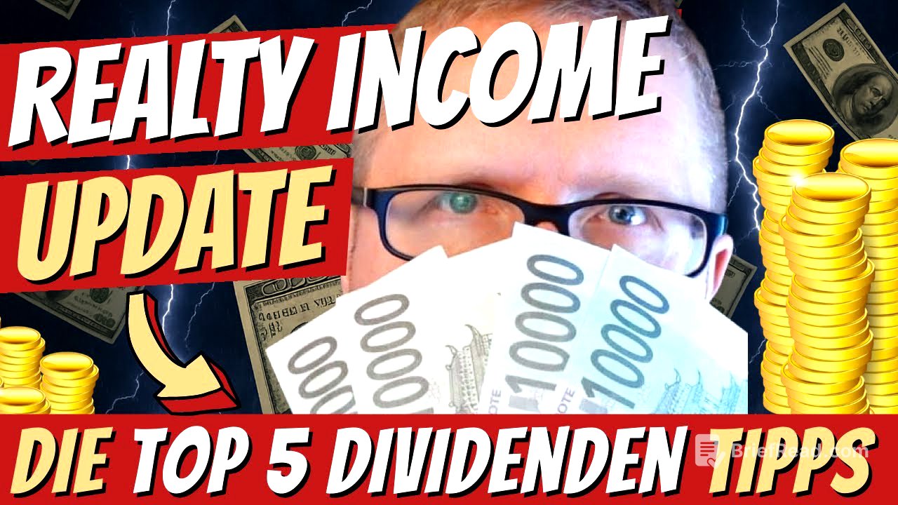 💸 5.000 EURO DIVIDENDE KNACK 💸 Realty Income Update, Wasser - Dividende und 68 Prozent Kursgewinn 🚀