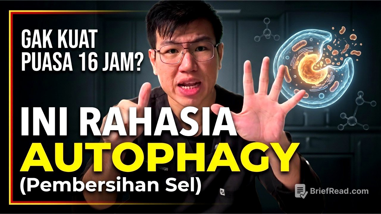 GAK KUAT Puasa 16 Jam? Ini RAHASIA MEMPERCEPAT Pembersihan Sel (Autophagy)