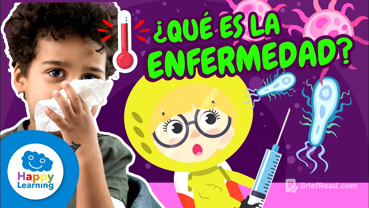 ¿Qué son las enfermedades🩺? Tipos de enfermedades explicadas para niños | @HappyLearningES