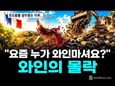 프랑스가 돈을 주고 포도밭을 뽑아냅니다 | 와인이 무너진 7가지 이유