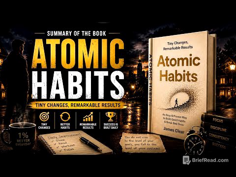 Atomic Habits Summary in English | Change Your Life with Tiny Habits | James Clear Book Summary