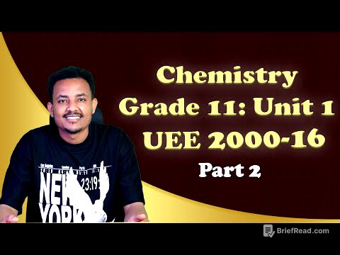 UEE 2000 - 2016 Atomic structure & The periodic Table | Part 2 | ከሚያስገርም ማብራሪያ ጋር