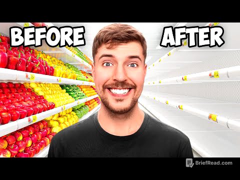 I Bought Everything In A Grocery Store!
