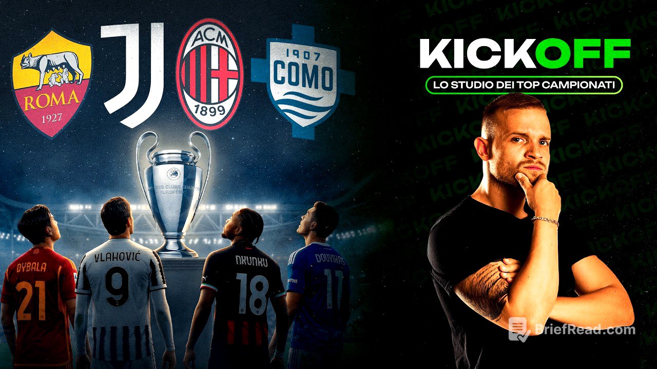Chi conquisterà la Champions? ULTIMA PUNTATA! KICKOFF, lo STUDIO dei TOP CAMPIONATI
