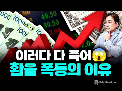무서워 죽겠네, 환율 너 왜 이러니! 환율 오르는 이유 분석 #환율 #박시동 #시동위키