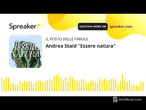 Andrea Staid "Essere natura"