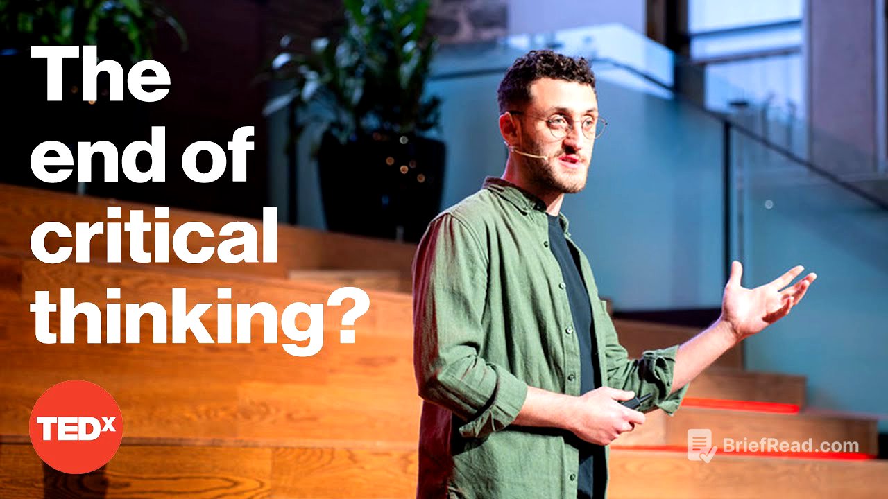 Is AI making us dumber? Maybe. | Charlie Gedeon | TEDxSherbrooke Street West