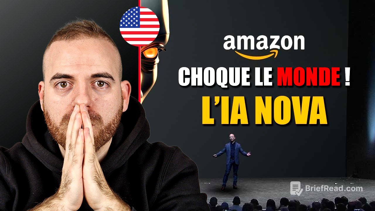 La nouvelle IA 'NOVA' d'Amazon CHOQUE l'industrie !