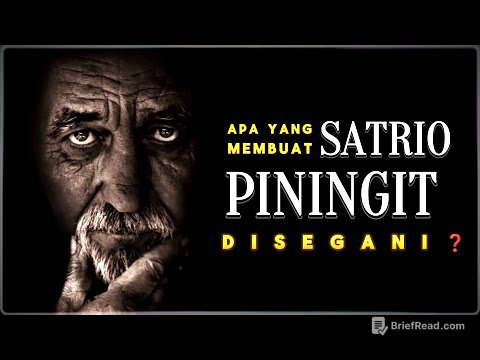 Apa Yang Membuat SATRIO PININGIT Disegani❓