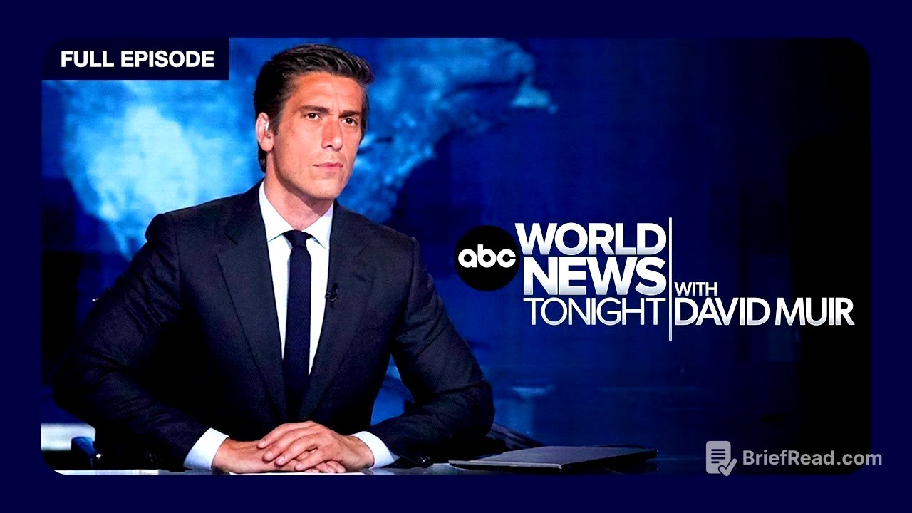 ABC World News Tonight with David Muir Full Broadcast - Aug. 20, 2025