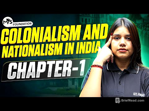 Colonialism and Nationalism in india | Chapter 1st | B.A Political Science Hons. Sem 1st