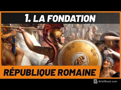 La fondation de ROME et la naissance de la République. DOCUMENTAIRE.