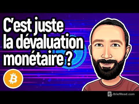 🤔 Le prix monte, mais c’est juste la dévaluation de la monnaie ?