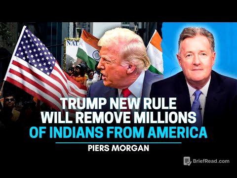 13 Rules for India Travelers Entering the USA in 2025 : PIERS MORGAN