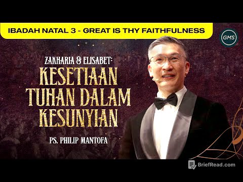 𝗚𝗠𝗦 𝗖𝗛𝗥𝗜𝗦𝗧𝗠𝗔𝗦 𝗖𝗘𝗟𝗘𝗕𝗥𝗔𝗧𝗜𝗢𝗡 3 “𝗚𝗥𝗘𝗔𝗧 𝗜𝗦 𝗧𝗛𝗬 𝗙𝗔𝗜𝗧𝗛𝗙𝗨𝗟𝗡𝗘𝗦𝗦” - 14 Desember 2025 (GMS Church)