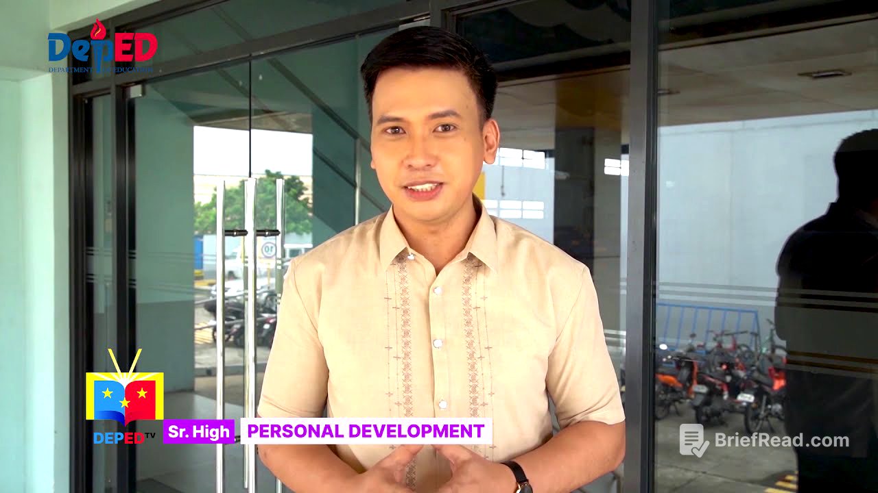 SHS Personal Development Q1 Ep2: Developing the Whole Person Thoughts, Feelings and Behaviors