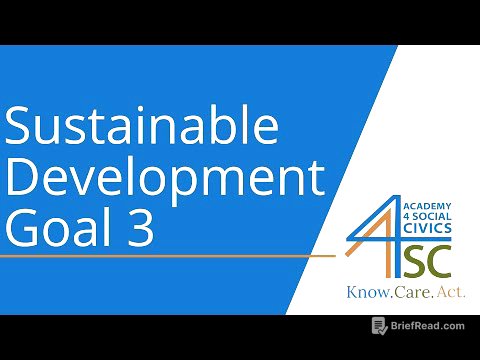 Sustainable Development Goal 3: Good Health and Well-Being - SDG Series | Academy 4 Social Change