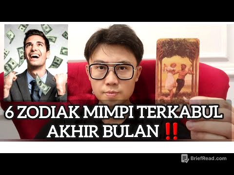 6 ZODIAK MIMPI TERKABUL AKHIR BULAN ‼️SENANG BAHAGIA BANGET !! 