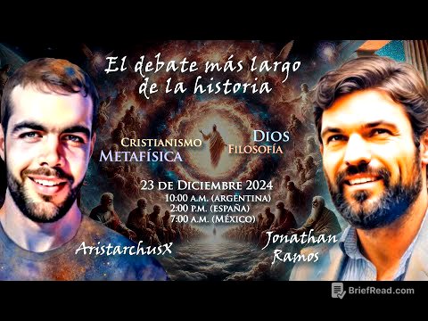 El debate más largo de la historia: Aristarchus vs  Jonathan Ramos ¿Pruebas Husserlianas de Dios?