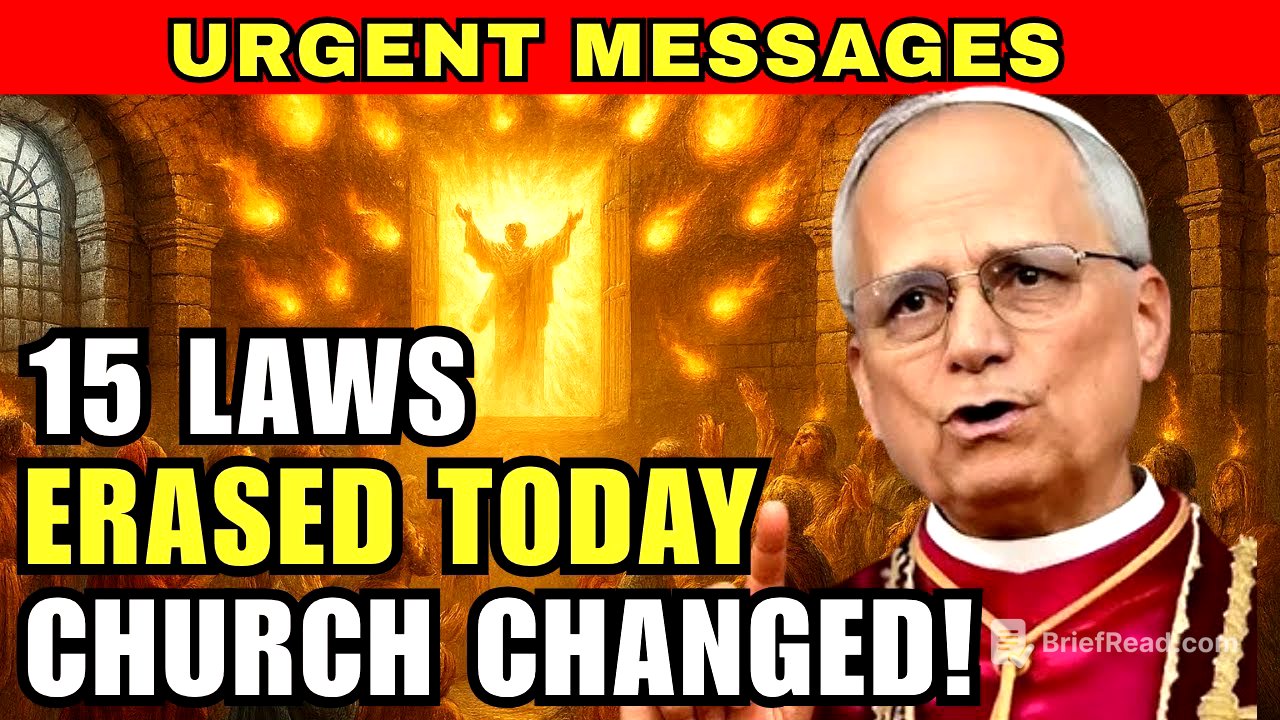 15 REFORMS THAT WILL SHOCK YOU! POPE LEO XIV JUST CHANGED THE CATHOLIC CHURCH FOREVER!