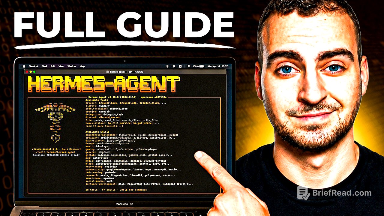 Hermes Agent - Full Course & Setup Guide - For COMPLETE Beginners