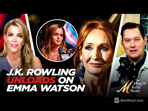 J.K. Rowling UNLOADS on Emma Watson Over Trans Issue After Years of Silence, with Stu Burguiere