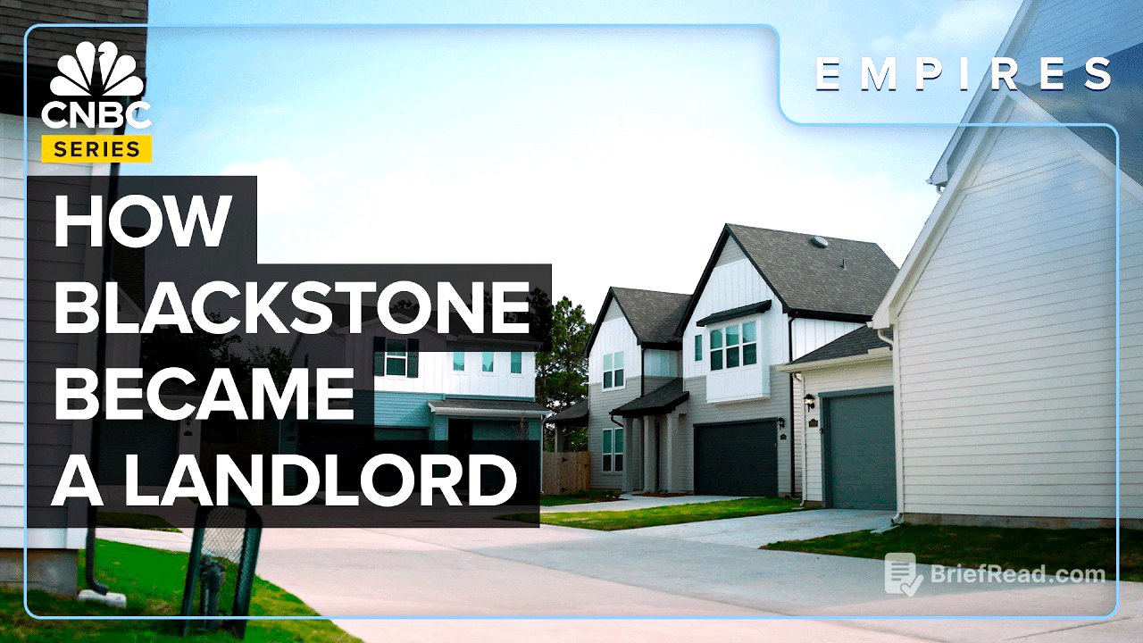 Why Blackstone Is Buying Homes In The U.S. Again