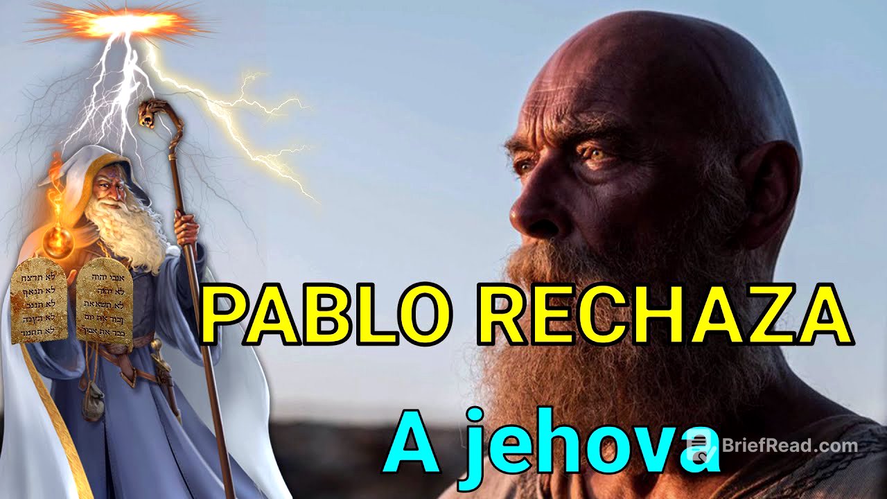 Pablo rechaza la enseñanza de jehova  / con citas biblicas