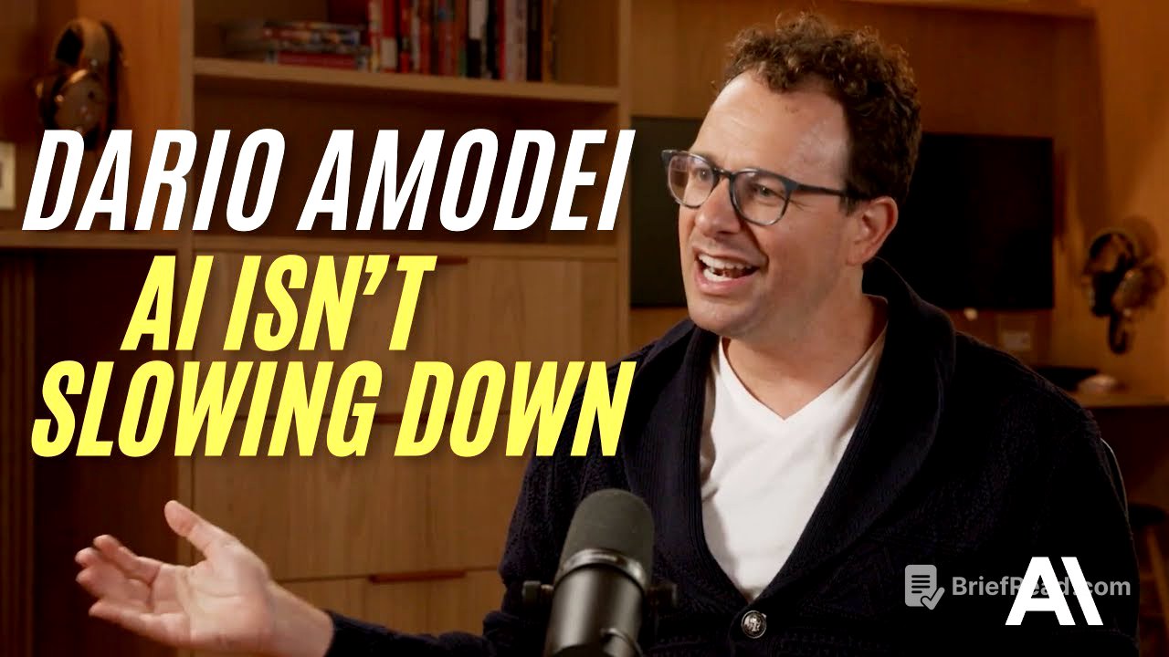 Anthropic CEO Dario Amodei: AI's Potential, OpenAI Rivalry, GenAI Business, Doomerism