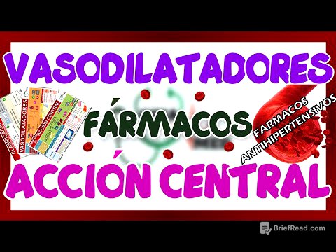 VASODILATADORES Y ANTIHIPERTENSIVOS DE ACCIÓN CENTRAL (FARMACOS ANTIHIPERTENSIVOS) | GuiaMed