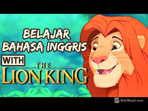 Belajar Bahasa Inggris dengan Film Disney: THE LION KING