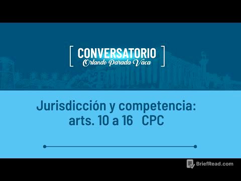 Jurisdicción y Competencia: arts. 10 al 16 CPC