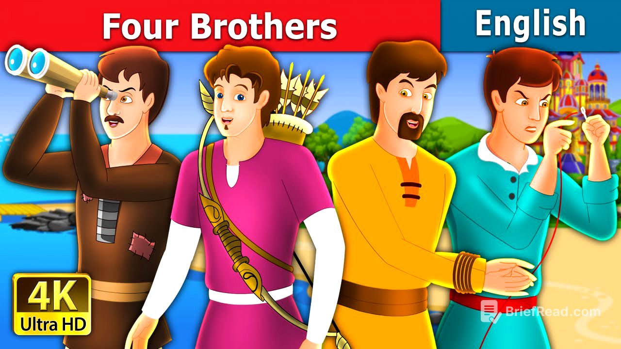 Four Brothers Story in English | Stories for Teenagers | @EnglishFairyTales