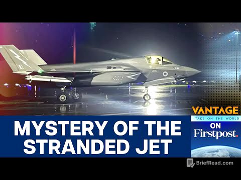 British F-35 Fighter Jet Stuck in Kerala for 6 Days. Here's Why | Vantage on Firstpost
