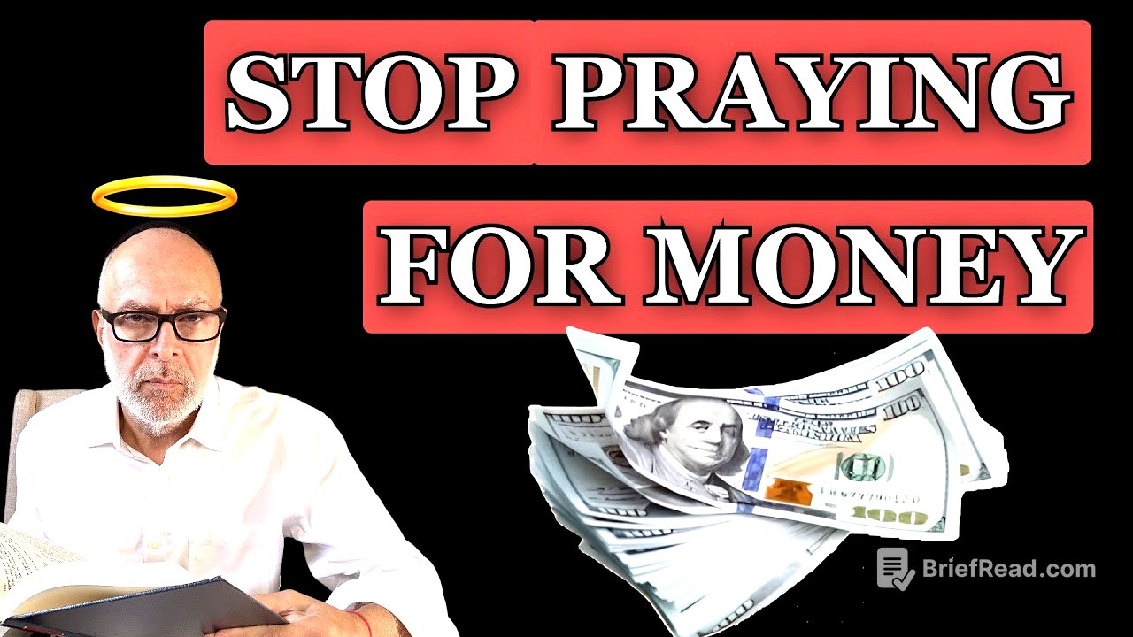 JEWISH MONEY SECRETS: STOP Praying to GOD for MONEY
