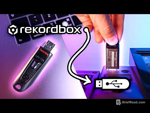 How To Export Rekordbox Playlists To USB
