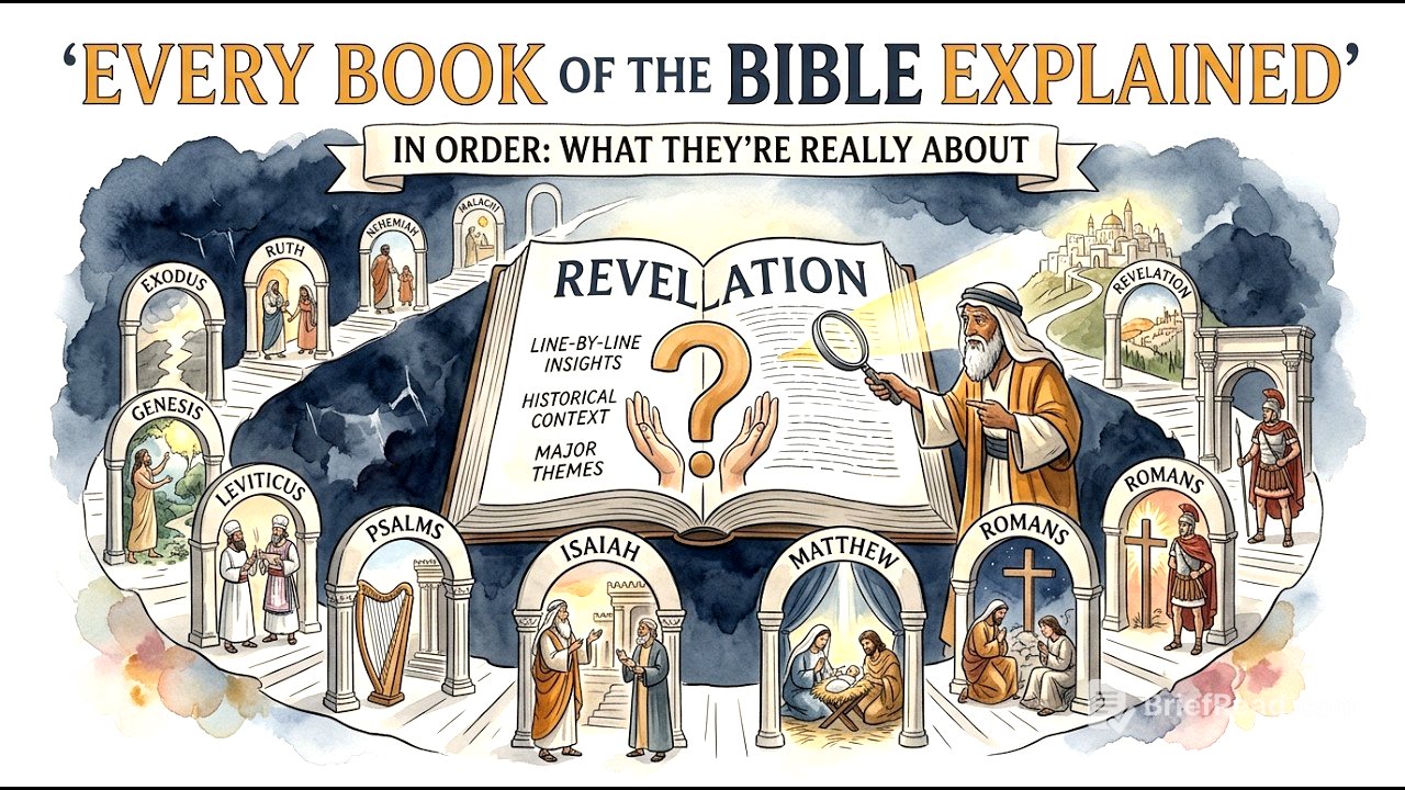 Every Book of the Bible Explained in Order: What They're Really About