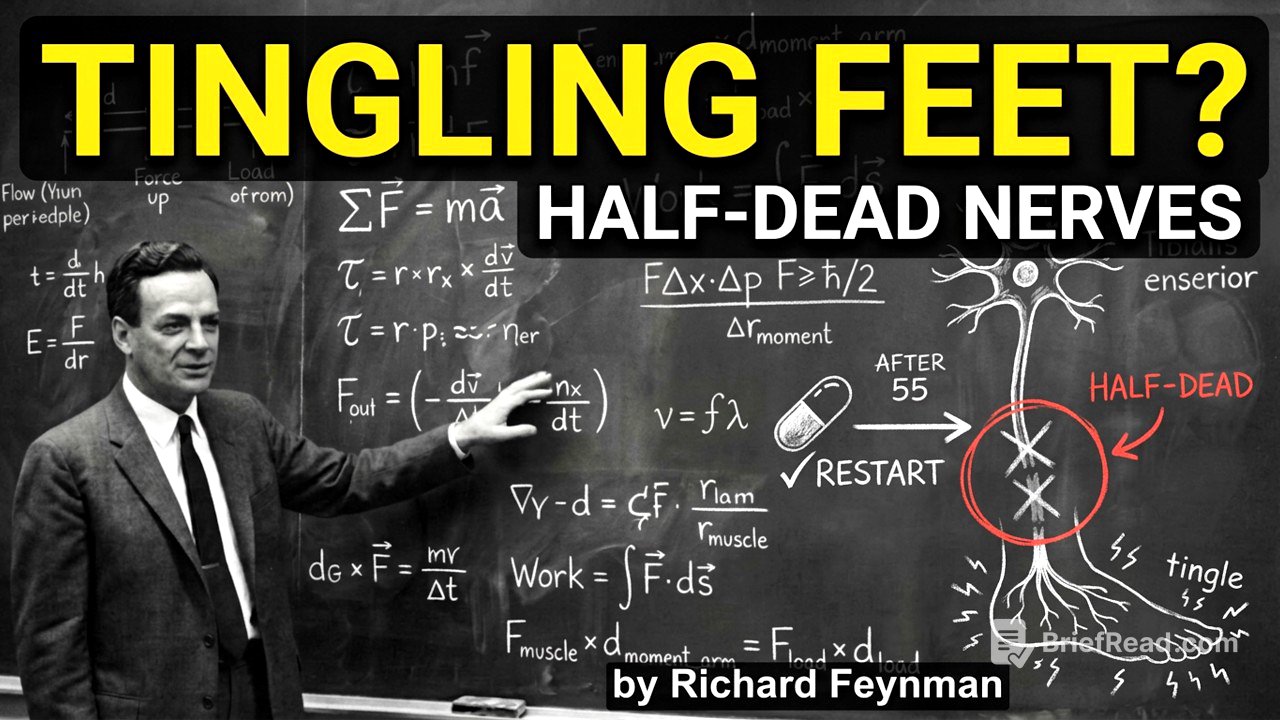 YOUR Nerves Are Half-Dead After 55 — 1 Vitamin Restarts Them