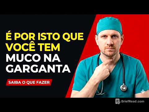 Por que você está sempre com muco na garganta? Um médico explica a verdadeira causa!