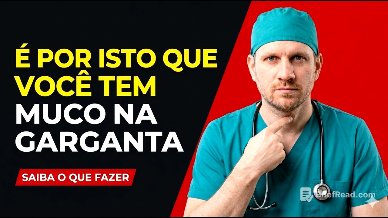 Por que você está sempre com muco na garganta? Um médico explica a verdadeira causa!