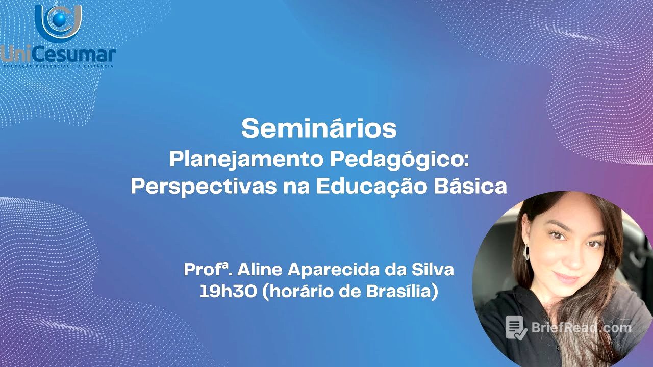 Planejamento Pedagógico: Perspectivas na Educação Básica