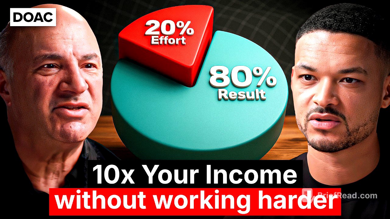 Kevin O'Leary: Every Time You Get Paid, Do This! It 10xs Your Income Without Having To Work Harder!